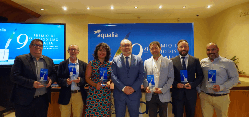 Finalistas del 9º Premio de Periodismo de Aqualia