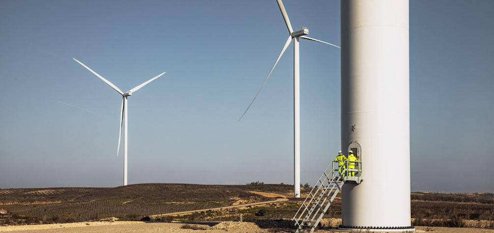 Parque eólico Statkraft en Navarra
