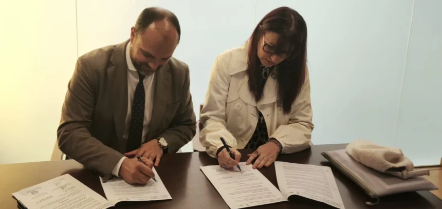Firma de la nueva alianza con impacto de I’TICS y Asociación de Concellos do Camiño Inglés