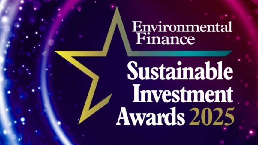Environmental Finance 2025 Sustainable Investment Awards - Bloomberg galardonada