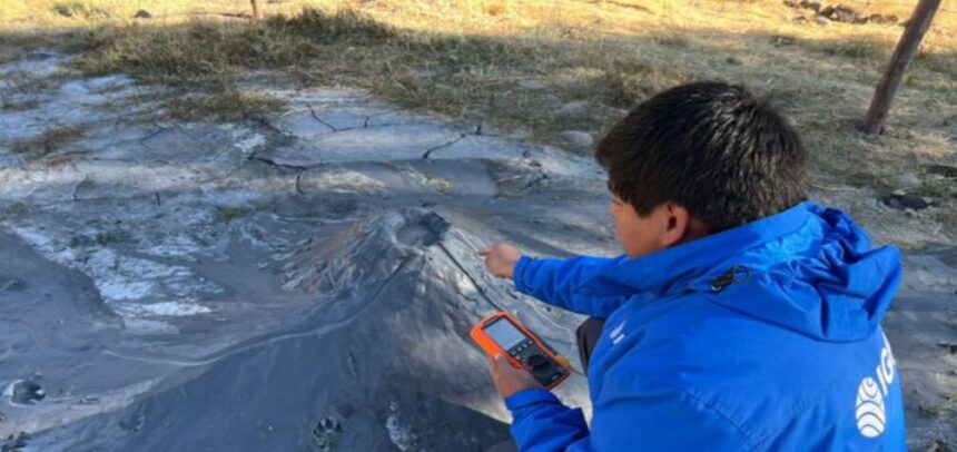 IGP realiza inspección científica en Cusco ante presunta actividad de “pequeño volcán de lodo”