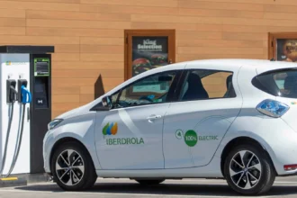 Puntos de carga eléctrica de Iberdrola en los restaurantes de Burger King® - Imagen cedida por Iberdrola