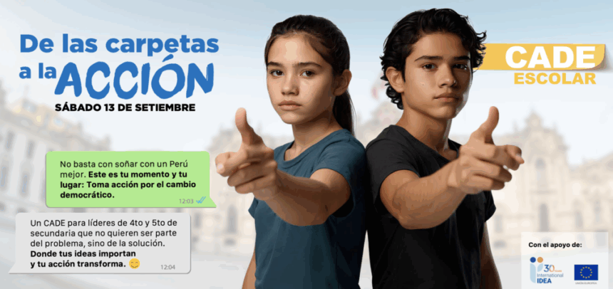 Nuevo foro escolar nacional impulsa el liderazgo juvenil y la ciudadanía activa en el Perú