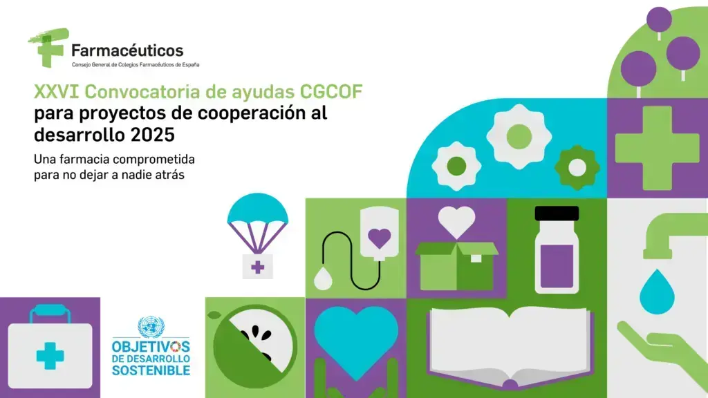 Premios ayudas para la Cooperación al Desarrollo convocadas por el Consejo General de Colegios Farmacéuticos - Edición 2025