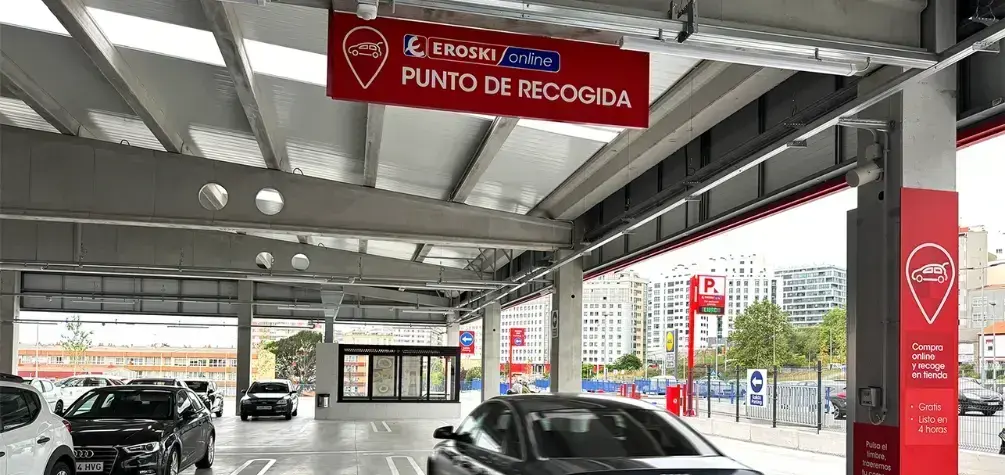 El Eroski Center de Xuxán ya tiene disponible el servicio Click&Drive