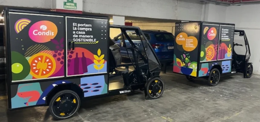 Condis refuerza su compromiso con la movilidad sostenible con la incorporación de vehículos eléctricos para su reparto urbano