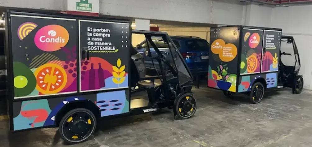 Condis refuerza su compromiso con la movilidad sostenible con la incorporación de vehículos eléctricos para su reparto urbano