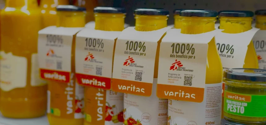 El 100% de los beneficios del salmorejo de Veritas se destinan a los programas de desnutrición de MSF
