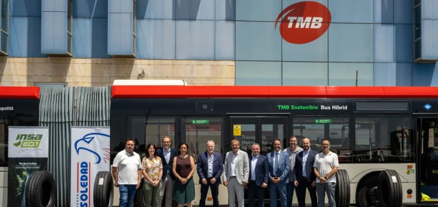 Grupo Soledad y Transports Metropolitans de Barcelona oficializan el suministro de neumáticos