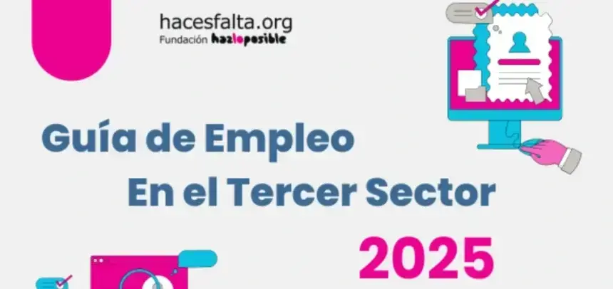 Fundación Hazloposible lanza la Guía de Empleo 2025 del Tercer Sector: claves para un mercado laboral más inclusivo, sostenible y en crecimiento