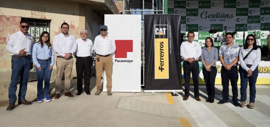 Unidos por el desarrollo: Ferreyros y Cementos Pacasmayo financian proyecto de pavimentación que beneficia a más de 13 mil personas en Piura