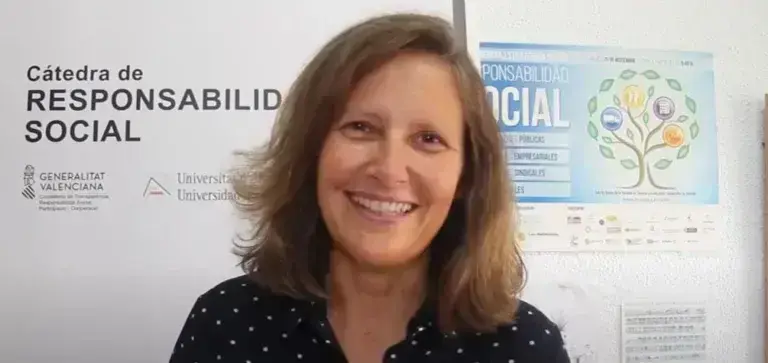 Irene Bajo, Directora de la Cátedra y del Título de Experto de RS de la Universidad de Alicante
