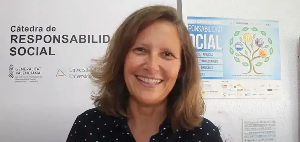 Irene Bajo, Directora de la Cátedra y del Título de Experto de RS de la Universidad de Alicante