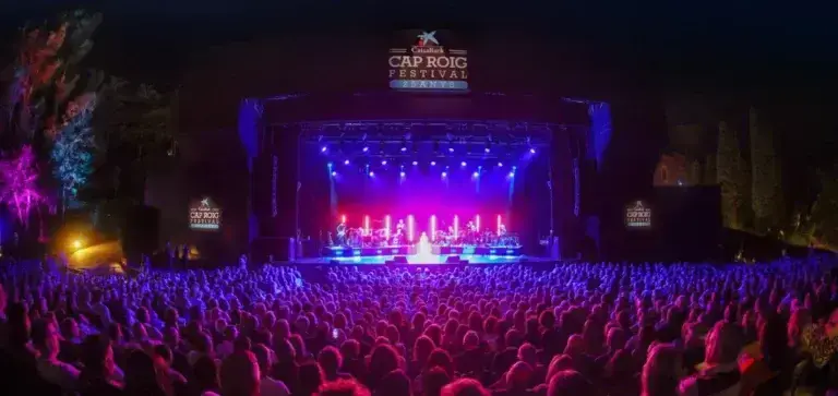 Concierto de la 25ª edición del Cap Roig Festival
