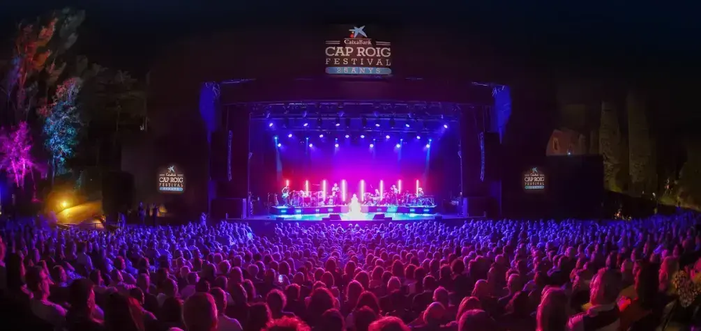 Concierto de la 25ª edición del Cap Roig Festival