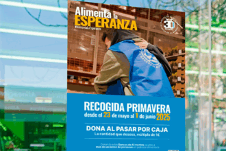 Cartelería en tienda de la Recogida de Primavera 2025
