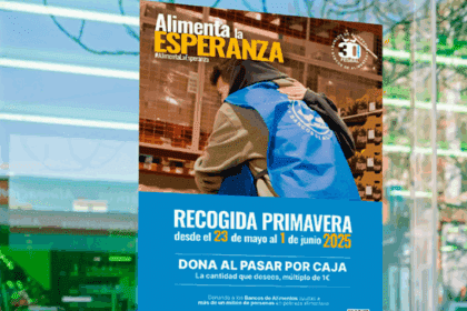Cartelería en tienda de la Recogida de Primavera 2025