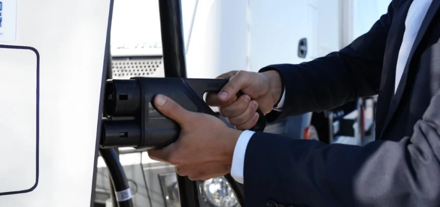 Punto de recarga para vehículos eléctricos