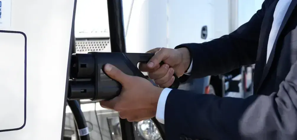 Punto de recarga para vehículos eléctricos
