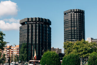 Exterior Edificio corporativo Barcelona - Imagen cedida por CaixaBank