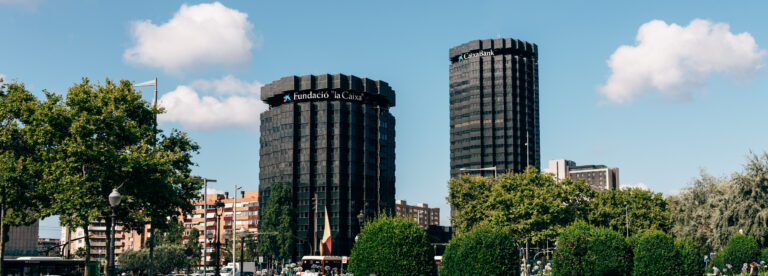 Exterior Edificio corporativo Barcelona - Imagen cedida por CaixaBank