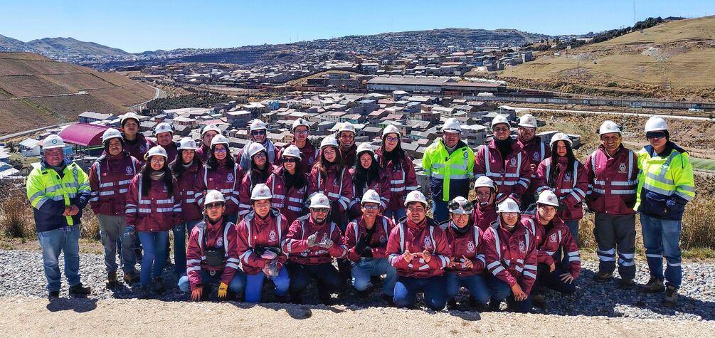 Estudiantes de la UNI realizan pasantía en el proyecto de remediación Excélsior