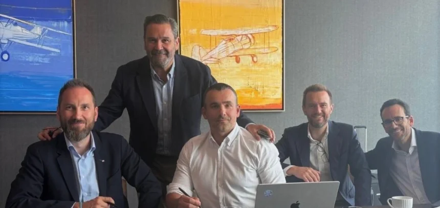 El equipo Ribera y PDG responsables de la adquisición de Multi Med-Polonia