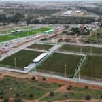 Vista aérea de la Ciudad Deportiva Rafael Gordillo - Real Betis Balompié
