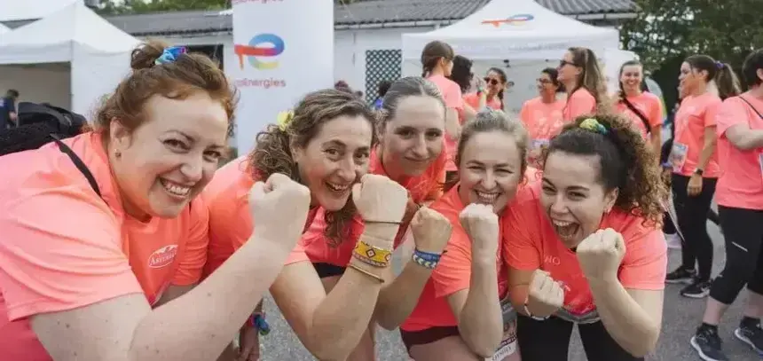 Carrera de la mujer con TotalEnergies en ediciones pasadas