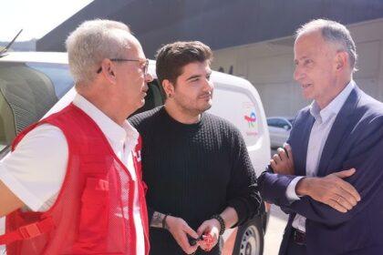 Entrega del vehículo eléctrico a Cruz Roja del País Vasco - TotalEnergies