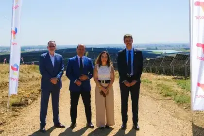 Inauguración del mayor complejo solar en Europa, en Guillena, Sevilla - TotalEnergies