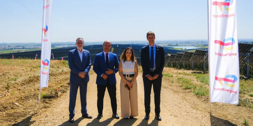 Inauguración del mayor complejo solar en Europa, en Guillena, Sevilla - TotalEnergies