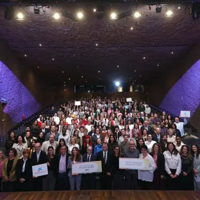 Acto de resolución de la Convocatoria de Proyectos Sociales Comunidad de Madrid 2025 en CaixaForum Madrid.© Fundación "la Caixa"