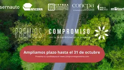 Ampliación del plazo Premios Compromiso - Imagen cedida por Sernauto
