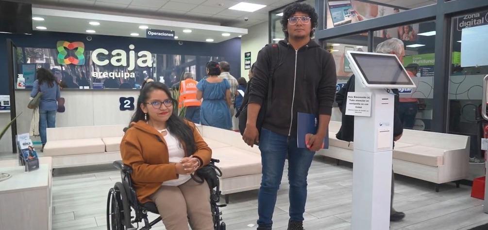 Caja Arequipa reconocida por CONADIS por su compromiso con la inclusión de las personas con discapacidad