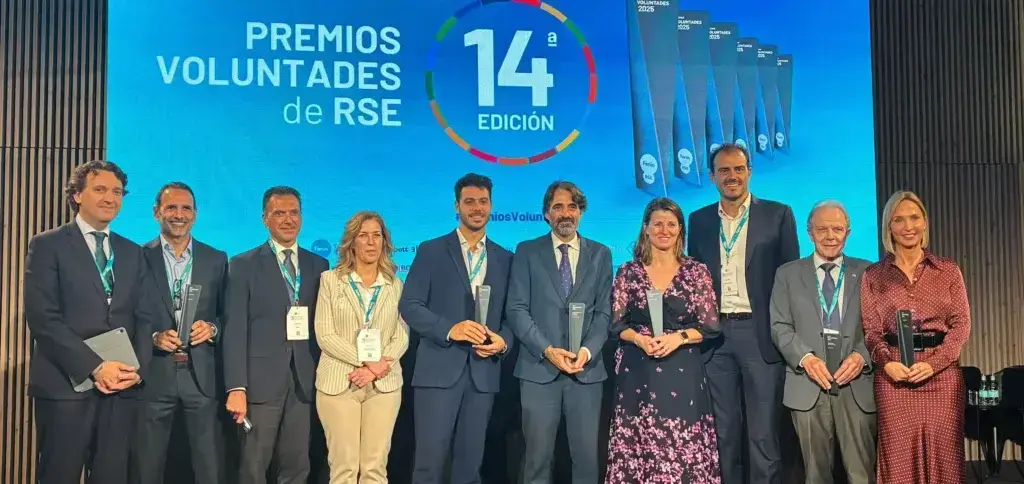 Galardonados en los Premios Voluntades de Responsabilidad Social Empresarial (RSE) de la Federación Española de Empresas de Tecnología Sanitaria (Fenin)