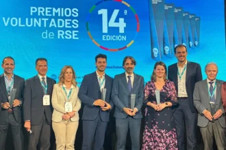 Galardonados en los Premios Voluntades de Responsabilidad Social Empresarial (RSE) de la Federación Española de Empresas de Tecnología Sanitaria (Fenin)