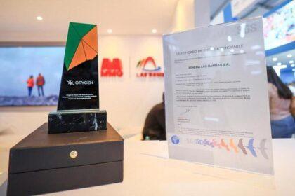 Minera Las Bambas recibe Certificado Verde de Energía Renovable y refuerza su compromiso con la sostenibilidad