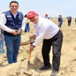 Ministro del Ambiente lideró inicio de proyecto del nuevo pulmón verde de La Libertad