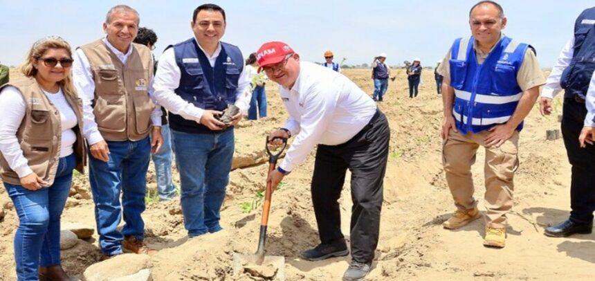 Ministro del Ambiente lideró inicio de proyecto del nuevo pulmón verde de La Libertad