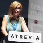 Núria Vilanova, Presidenta de ATREVIA, durante su intervención en el V Congreso Iberoamericano de Tendencias en Marketing, Comunicación y Asuntos Públicos
