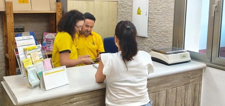 Correos en Paterna del Campo (Huelva)