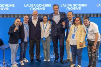 Presentación del documental de LALIGA GENUINE Moeve este pasado lunes 13 de octubre en la Torre Moeve