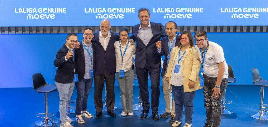 Presentación del documental de LALIGA GENUINE Moeve este pasado lunes 13 de octubre en la Torre Moeve
