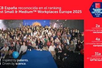 UCB Iberia elegida Great Place To Work por segunda vez - Imagen cedida por UCB Iberia