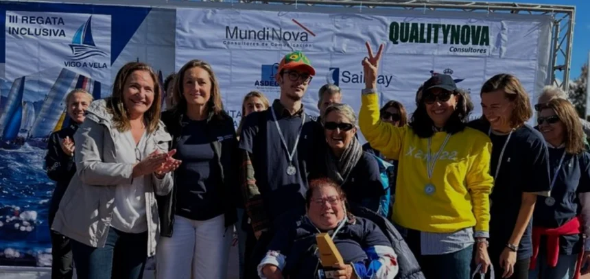 Entrega de trofeos año 2024 - Imagen cedida por Vigo a Vela