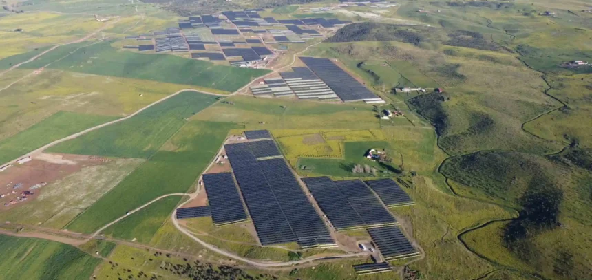 Planta solar- Imagen cedida por Endesa