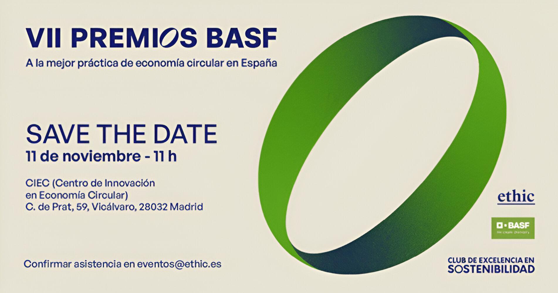 VII Edición de los Premios BASF de Economía Circular