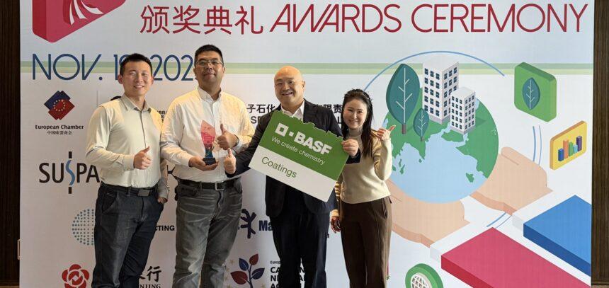 BASF Coatings ha sido galardonada con el Premio Green Impact Pioneer en la 12ª edición de los Premios de Responsabilidad Social Corporativa (CSR) de la Cámara Europea