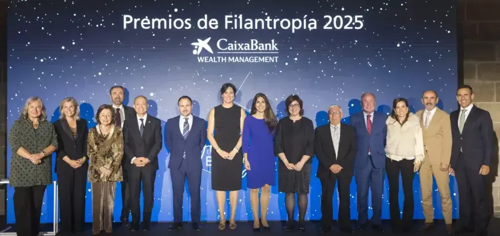 Galardonados en la octava edición de los Premios de Filatropía de CaixaBank Wealth Management
